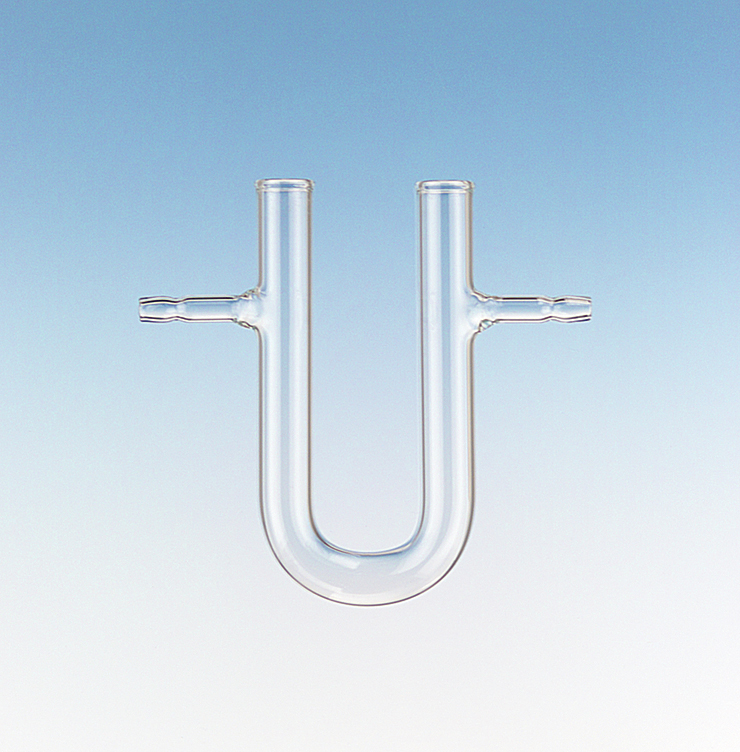 U shaped drying tubes with sidearms