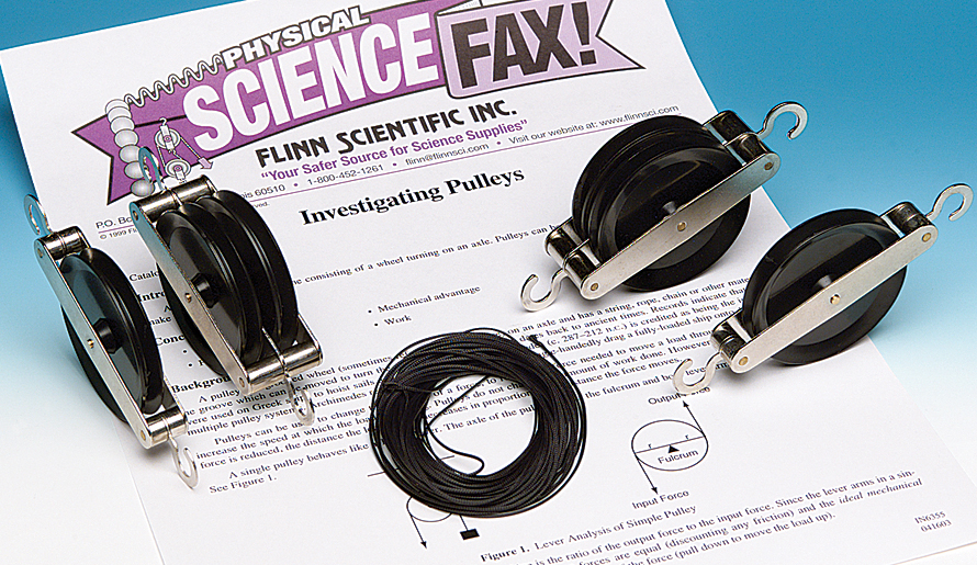 Investigating Pulleys and Simple Machines Kit for Physical Science and