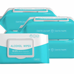 Alcohol Wipes, 75%, 60 per Canister