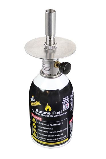 Replacement Butane Cartridge for Portable Laboratory Burner