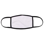 Personalized Face Mask, Three-Layer with Black Trim