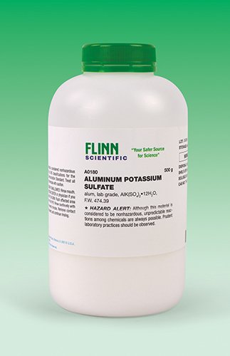Aluminum Potassium Sulfate Laboratory Grade 500 G