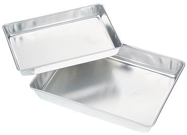 Aluminum Dissecting Pan without Wax or Pad, 11" x 7"