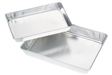 Aluminum Dissecting Pan without Wax or Pad, 11" x 7"