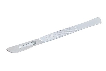 Screw-lock Scalpel with Replaceable Blade