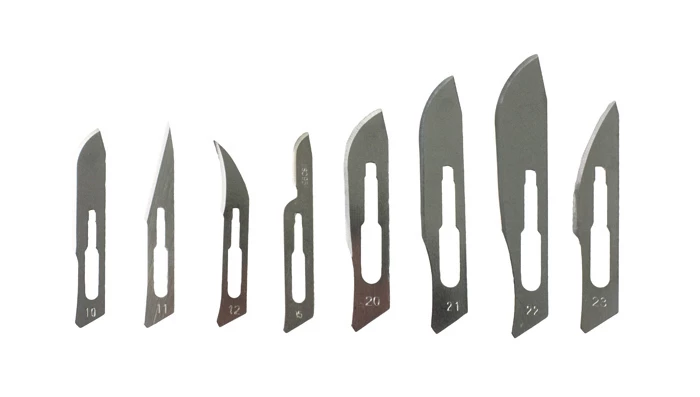 Cole-Parmer Essentials Scalpel Blades, Stainless Steel (SS) #22