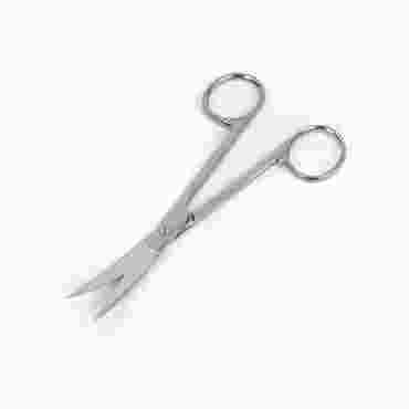 Surgical Dissection Scissors with Sharp Points and Straight Blades