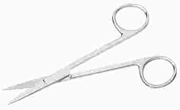 Iris Type Dissection Scissors with Straight Blades