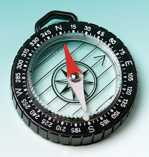 liquid filled magnetic compass