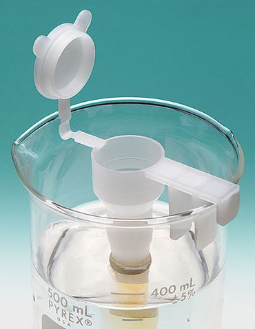 Dialysis Funnel and Holder