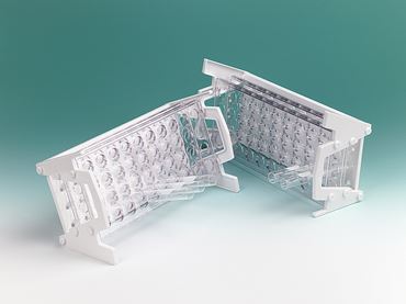 Slanted Test Tube Rack