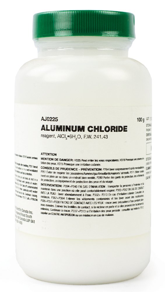 Aluminum Chloride, Reagent, 100 g Flinn Scientific