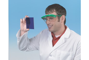 Cobalt Plates Glass 2" x 2"