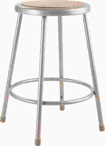 Laboratory Steel Stool, 18"