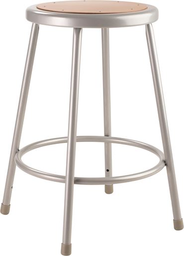 Laboratory Steel Stool, 18"