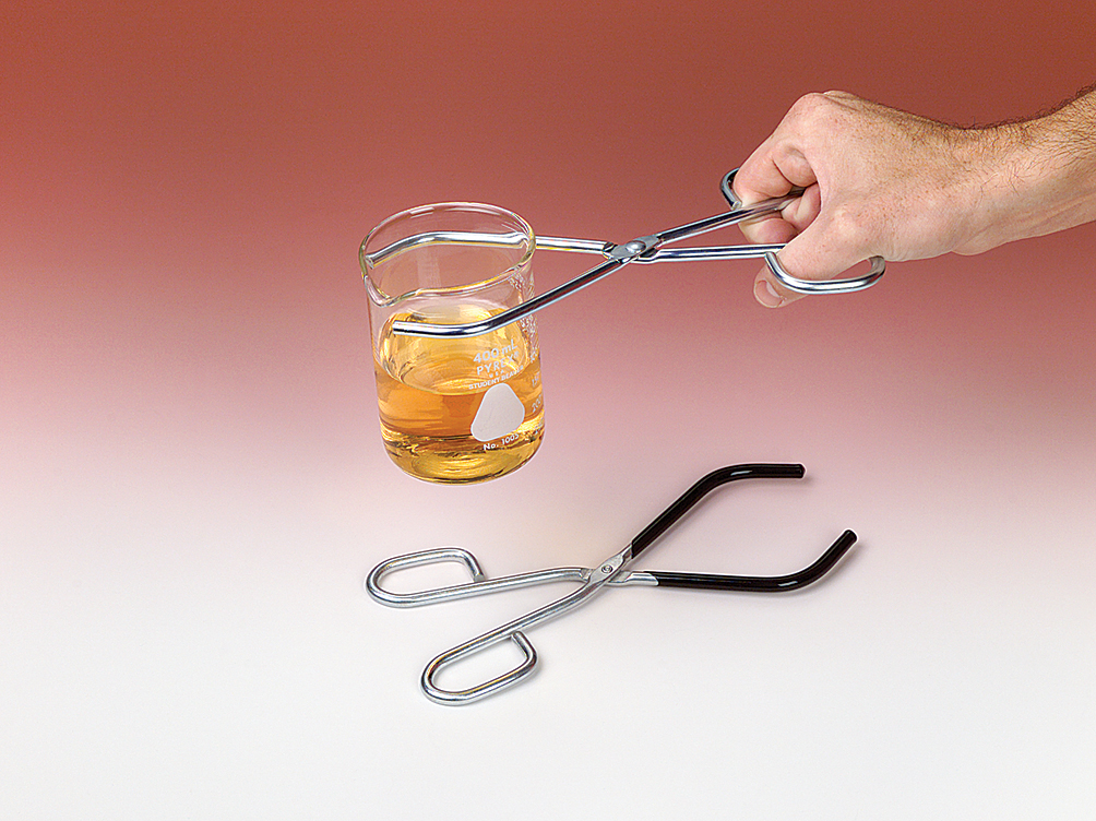 Crucible Tongs for Hot Crucibles, Flasks, Beakers