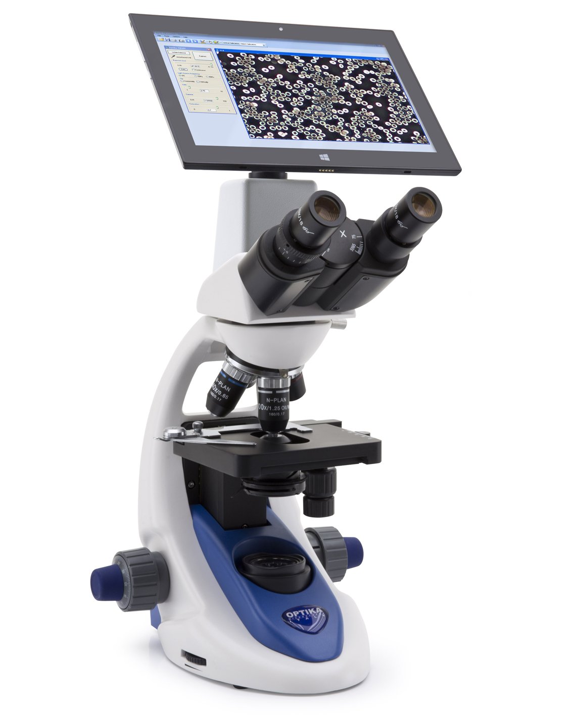 Digital Binocular Microscope with Tablet