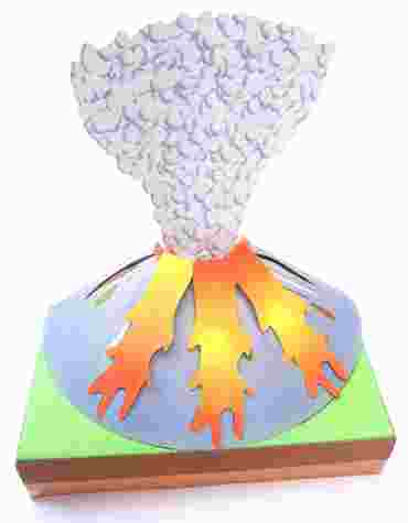 Volcano—NewPath 3-D Model Kit