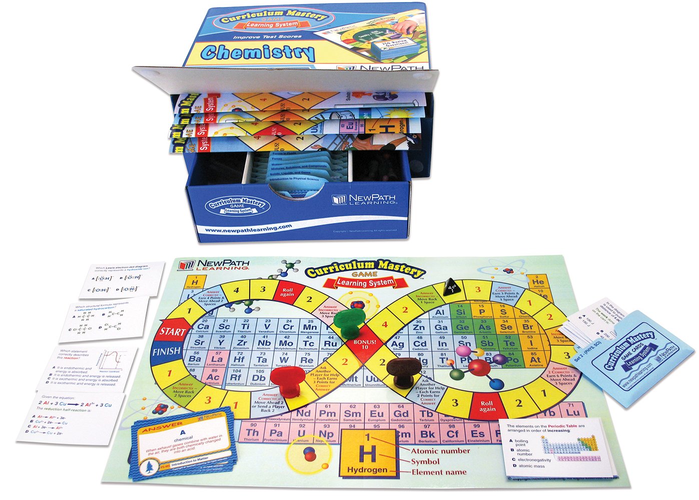 NewPath High School Chemistry Curriculum Mastery® Game - Class-Pack Edition