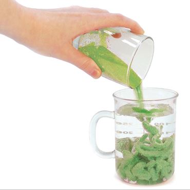 Fluorescent Magic Sand, Blue