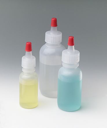 Polyethylene Dropping Bottle with Push-on Cap 15 mL