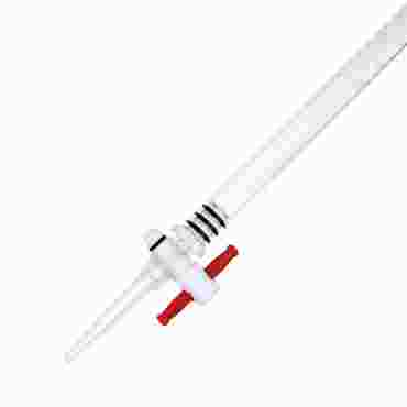 Acrylic Buret with PTFE Plug 25 mL