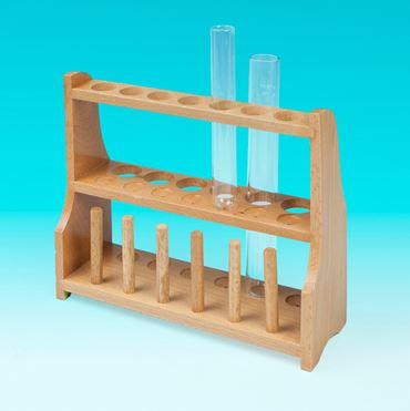 Wooden Test Tube Rack for 13 Tubes