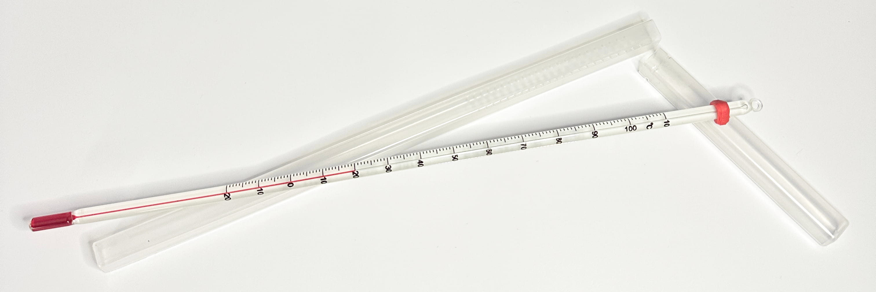 Spirit-Filled Partial Immersion Thermometer -20 to 150 °C