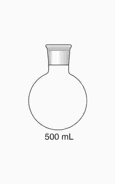 Organic Chemistry Glassware Round Bottom Boiling Flask 500 mL