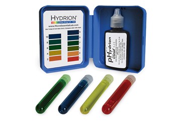 Hydrion One-Drop pH Indicator Kit