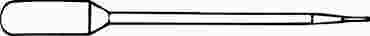 Thin Stem Beral Pipets Package of 500