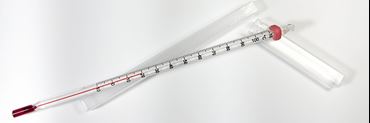 PTFE-Coated Spirit-Filled Partial Immersion Thermometer -10 to 110 °C