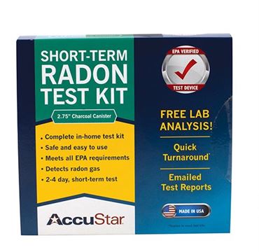 Radon Test Radioactivity Demonstration Kit