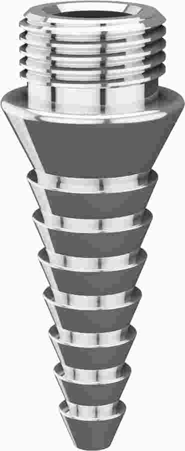 Serrated Hose Connection
