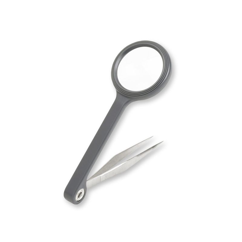 Forceps with Magnifier