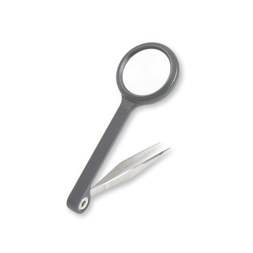 Forceps with Magnifier