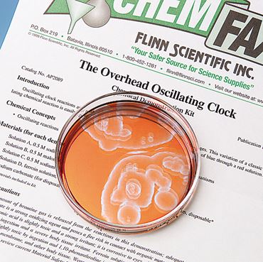 The Overhead Oscillating Clock Chemical Demonstration Kit