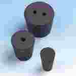 Solid Rubber Stoppers Size 00