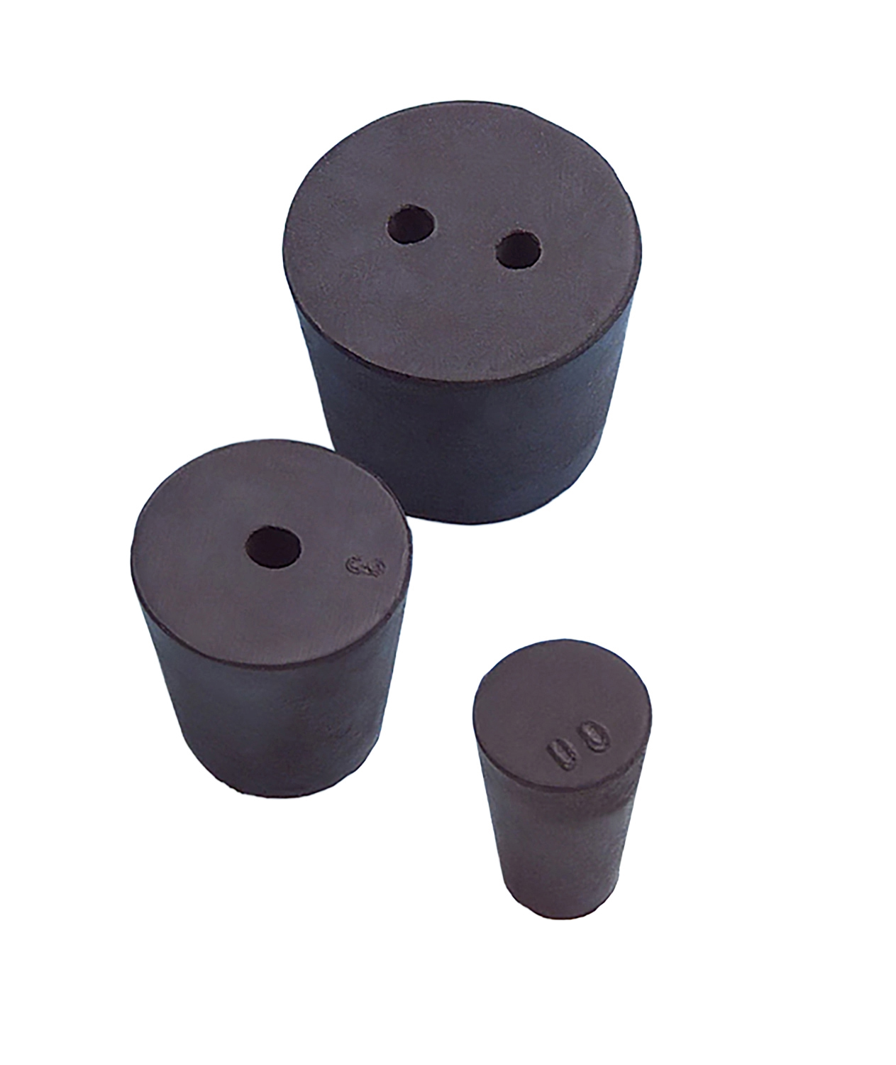 Solid Rubber Stoppers Size 00