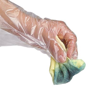 PPE and Lab Safety Polyethylene Disposable Gloves, Small