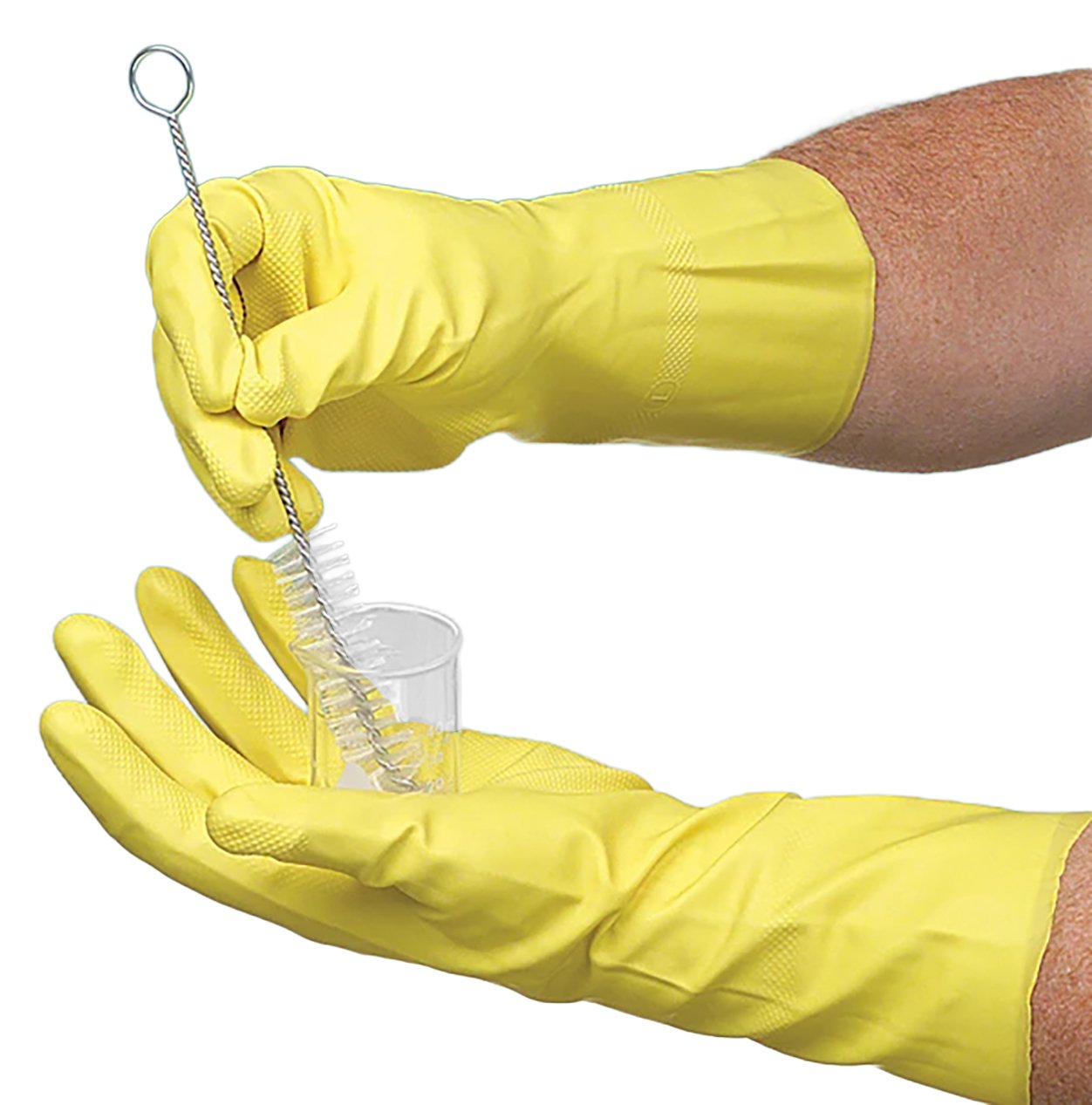 PPE and Lab Safety Rubber Playtex®-Type Gloves, Small