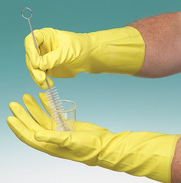 PPE and Lab Safety Rubber Playtex®-Type Gloves, Small