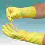 PPE and Lab Safety Rubber Playtex®-Type Gloves, Small