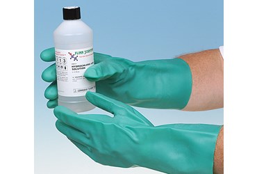 PPE and Lab Safety Nitrile Acid-Resistant Gloves, Size No. 7