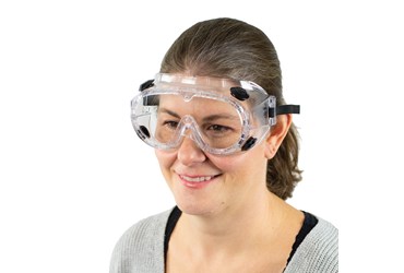 Standard Vented Lab Safety PPE Chemical Splash Goggles