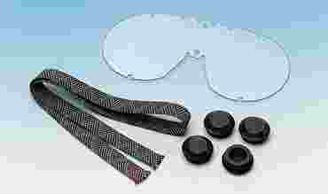 Replacement Lens for Standard Vented Lab Safety PPE Chemical Splash Goggles with Fog-Free Lens