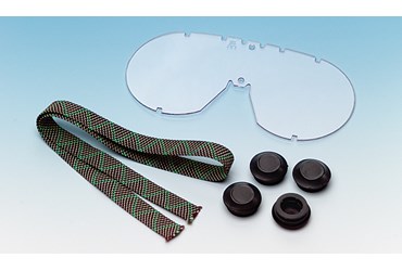 Replacement Lens for Standard Vented Lab Safety PPE Chemical Splash Goggles with Fog-Free Lens