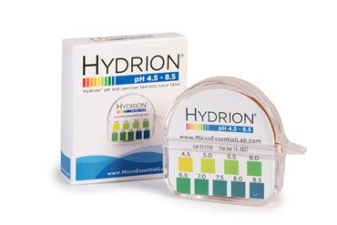 Hydrion Narrow Range pH Test Paper 0.0 to 1.5