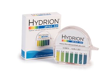 Hydrion Narrow Range pH Test Paper 0.0 to 1.5
