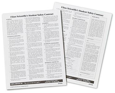 Lab Safety Contracts for Liability Reduction in the School Laboratory